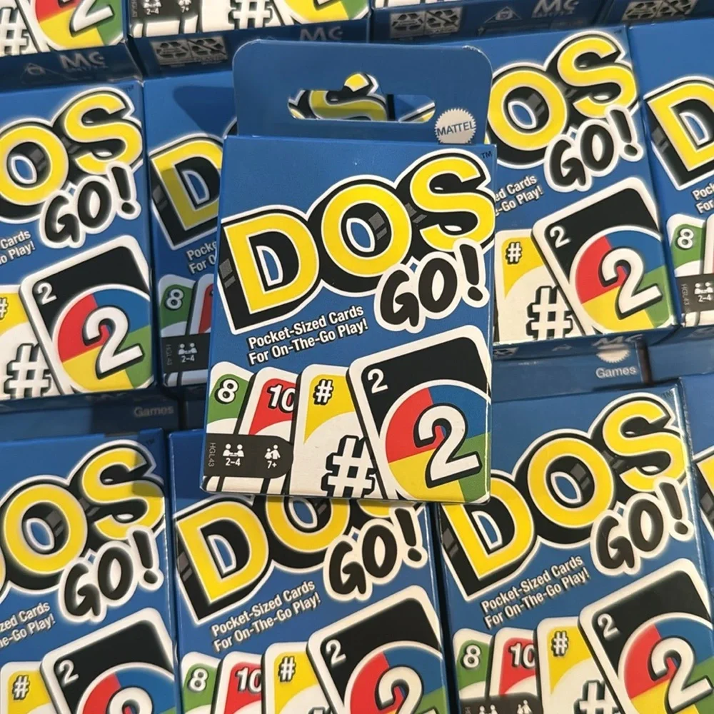 DOS GO! POCKET SIZED‎ CARDS FOR ON-THE-GO PLAY fun card games party